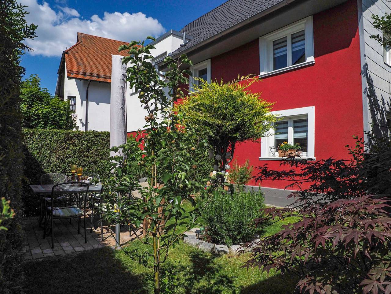 Ferienhaus in den Auen - 4-Raum Ferienhaus In den Auen, Badewanne/Dusche/Wc, 100qm in Markdorf, Region Bodensee-Oberschwaben