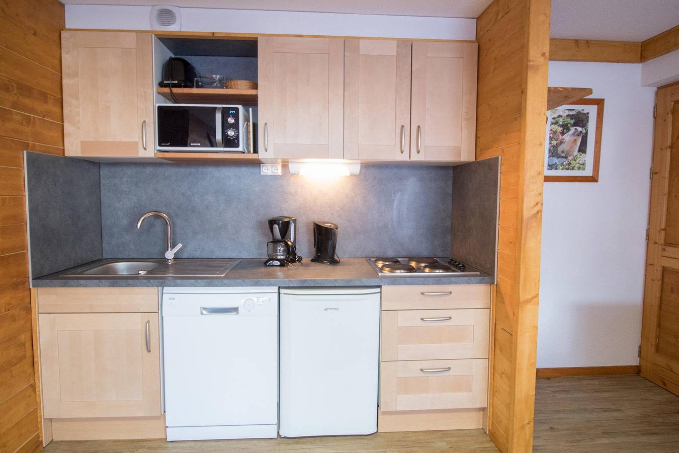 Ganze Wohnung, Résidence la Combe - 2-Zimmer-Appartment für 4 Personen (206) in Aussois, Region Saint-Jean-de-Maurienne