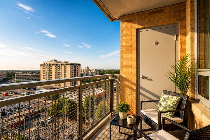 Apartamento de vacaciones para 6 personas, con piscina además de vistas al lago y jardín, Familias con niños - 1