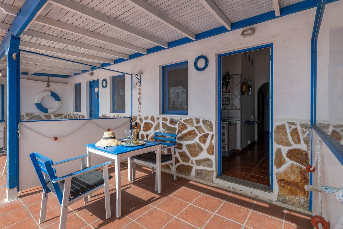 Appartement 4 à « Ventanas de Lanzarote » avec Wi-Fi et terrasse partagée, vue mer in Quemada Beach, Lanzarote