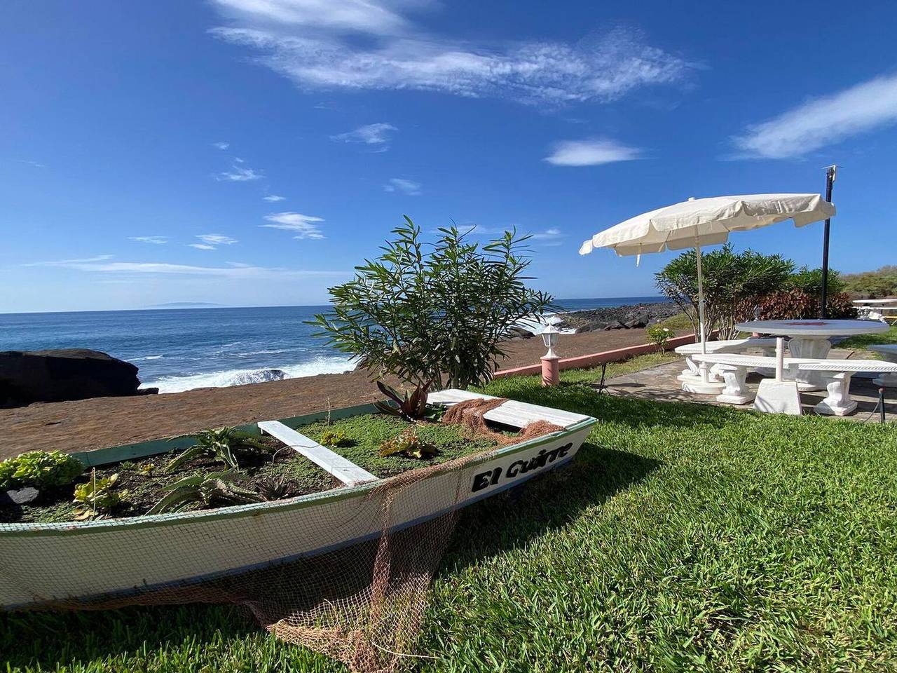 Apartamento entero, Luminoso apartamento 1 dormitorio frente al mar en Valle Gran Rey in La Playa (Canary Islands), Valle Gran Rey