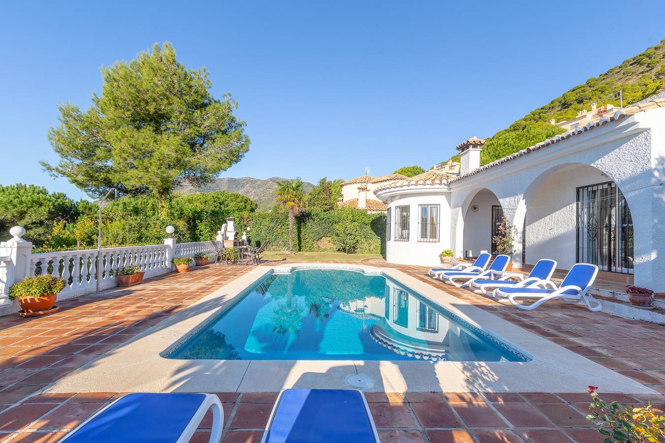 Vacation Rental for 6 Guests in Mijas, Costa del Sol