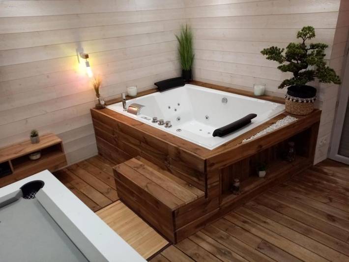 Gîte pour 2 personnes, avec balcon ainsi que jacuzzi et sauna à Aubière - 4
