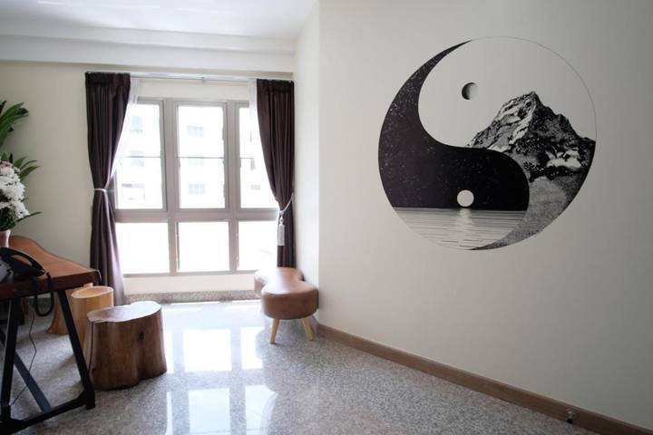 Hôtel pour 4 personnes, avec piscine ainsi que vue et terrasse à Pai - 2