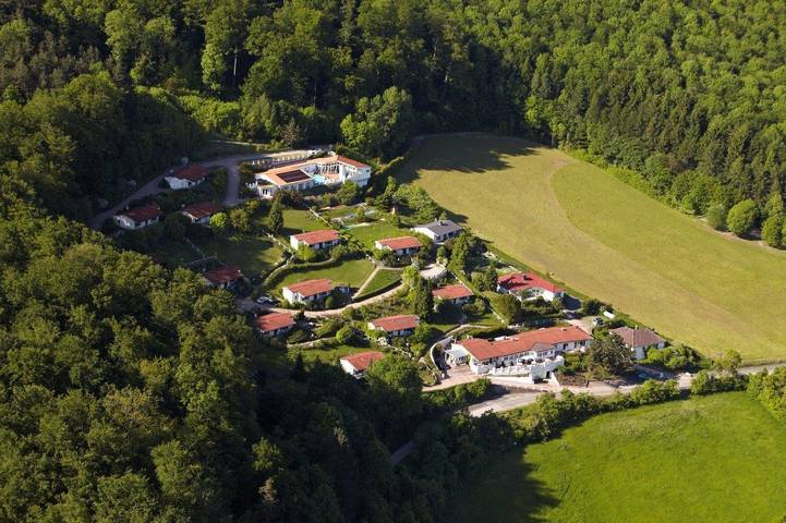 Ferienwohnung für 4 Personen, mit Terrasse und Sauna sowie Ausblick in Einbeck