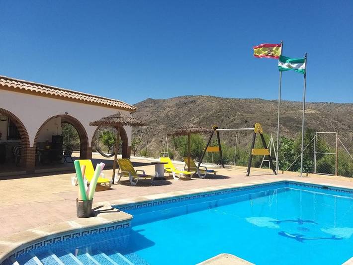 Casa rural para 7 personas, con Balcón y Terraza además de Jardín y Piscina en Sorvilán - 2