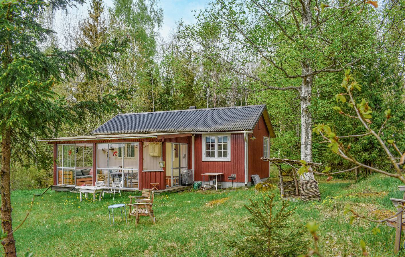 Ferienhaus für 6 Personen mit Garten in Schwedische Ostsee