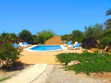 Villa in Es Llombards, Santanyí für 6 