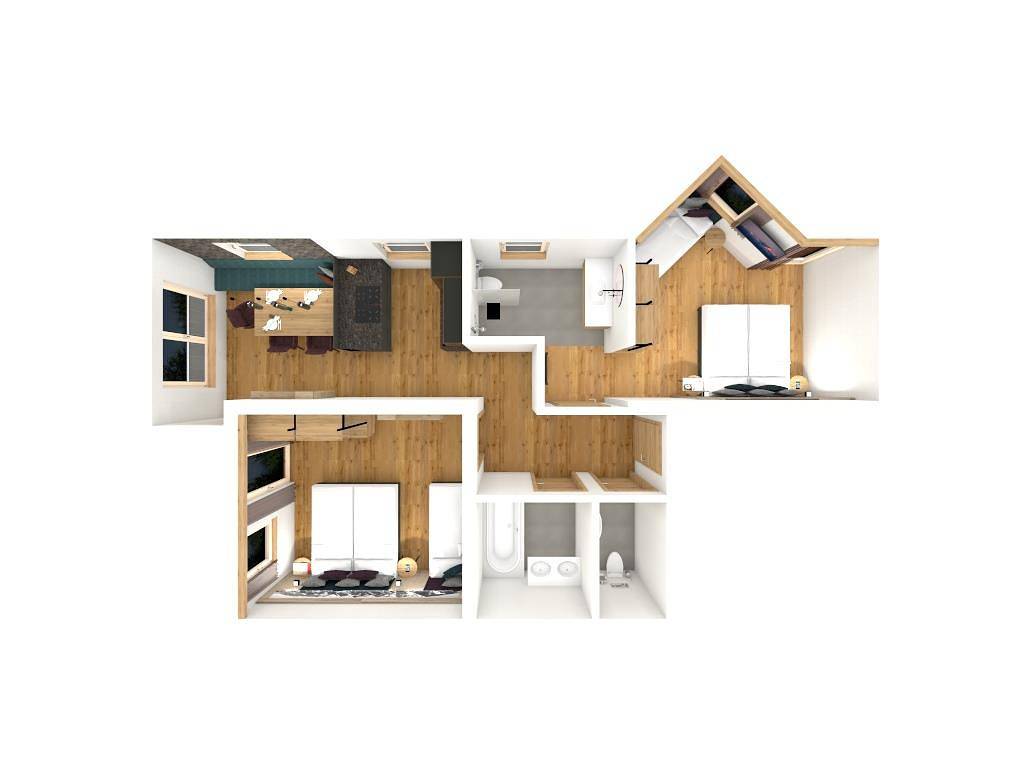 Apartamento vacacional entero, Appartement 1 "Lanersbach" in Hintertux, Tux