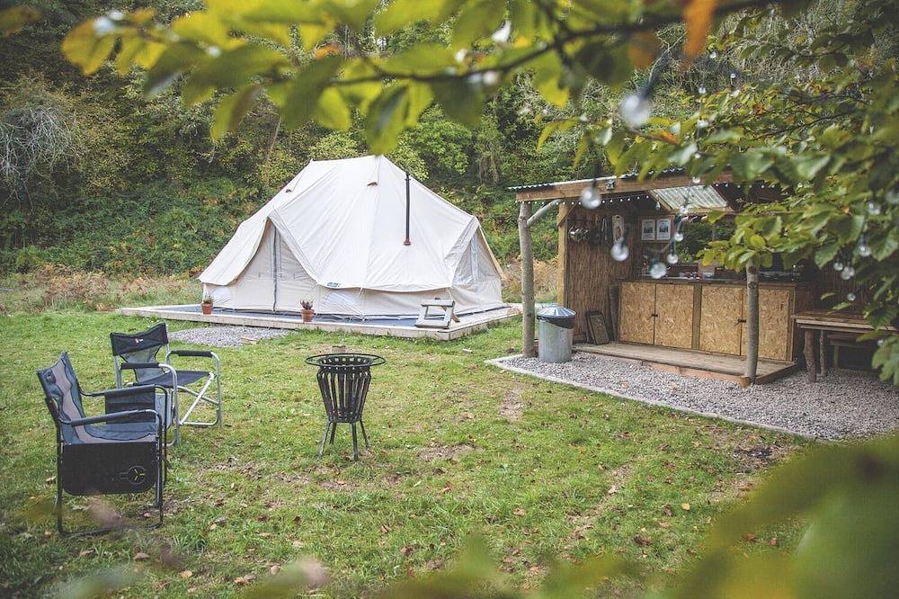 Luxury secluded glamping in the Brecon Beacons in Brecon Beacons