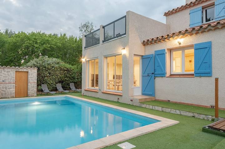 Ferienhaus für 10 Personen, mit Garten und Sauna sowie Balkon, mit Haustier - 1