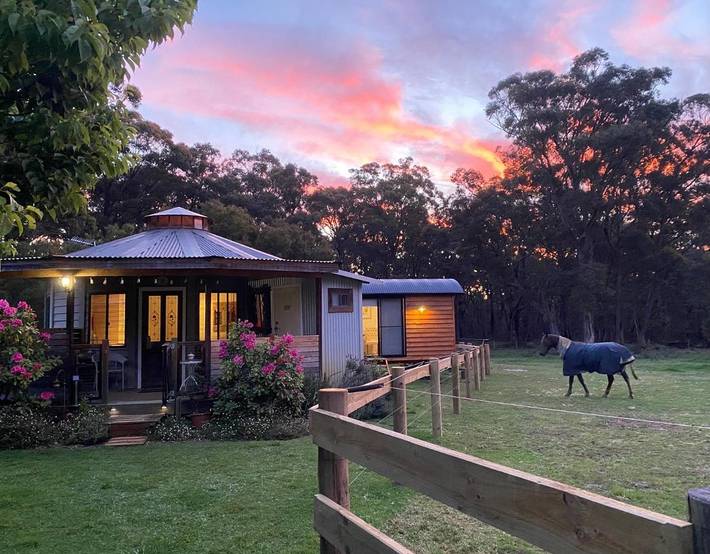 Bungalow für 2 Personen, mit Garten und Ausblick in Australien