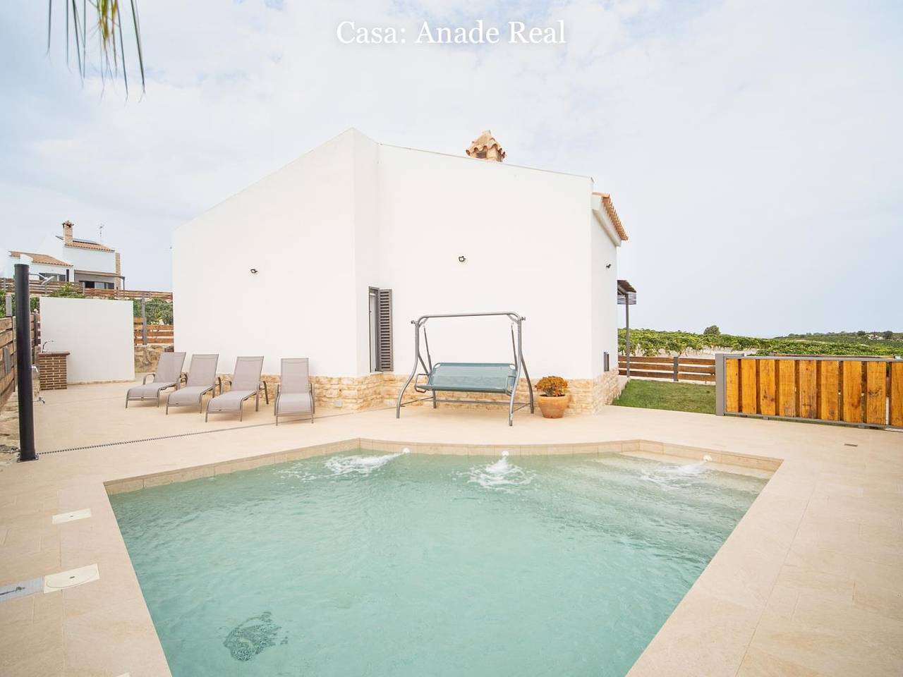 Mirador del Guadalquivir Ánade Real- Swimming pool-Country House in Trebujena, Cádiz Provinz