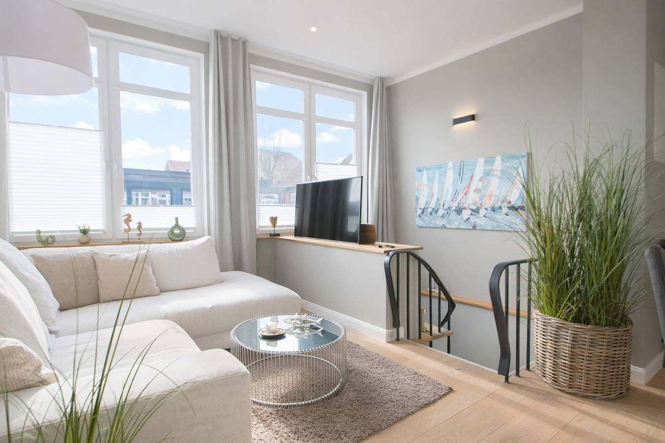 Ganze Wohnung, Ferienwohnung Sonnenflut – stilvoll, sonnig und komfortabel auf Juist in Juist