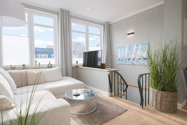 Vakantiewoning voor 4 personen, met sauna en terras op de Duitse Waddeneilanden