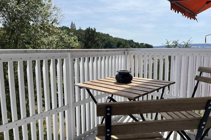 Ferienwohnung für 3 Personen, mit Balkon in Schwandorf