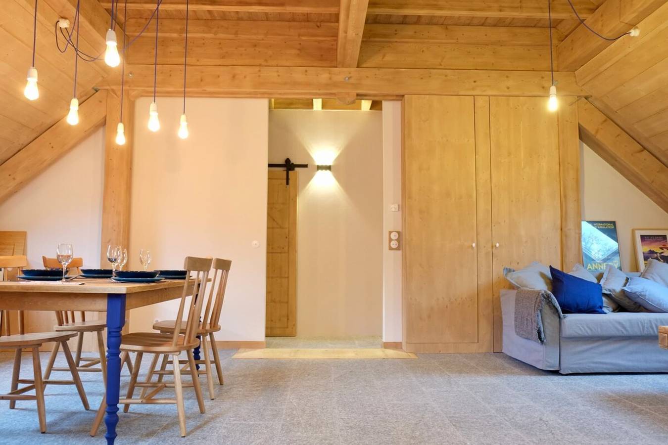 Entire apartment, L'Alpage de la Bergerie, apartment in a cosy farmhouse ! in Nâves-Parmelan, Annecy region