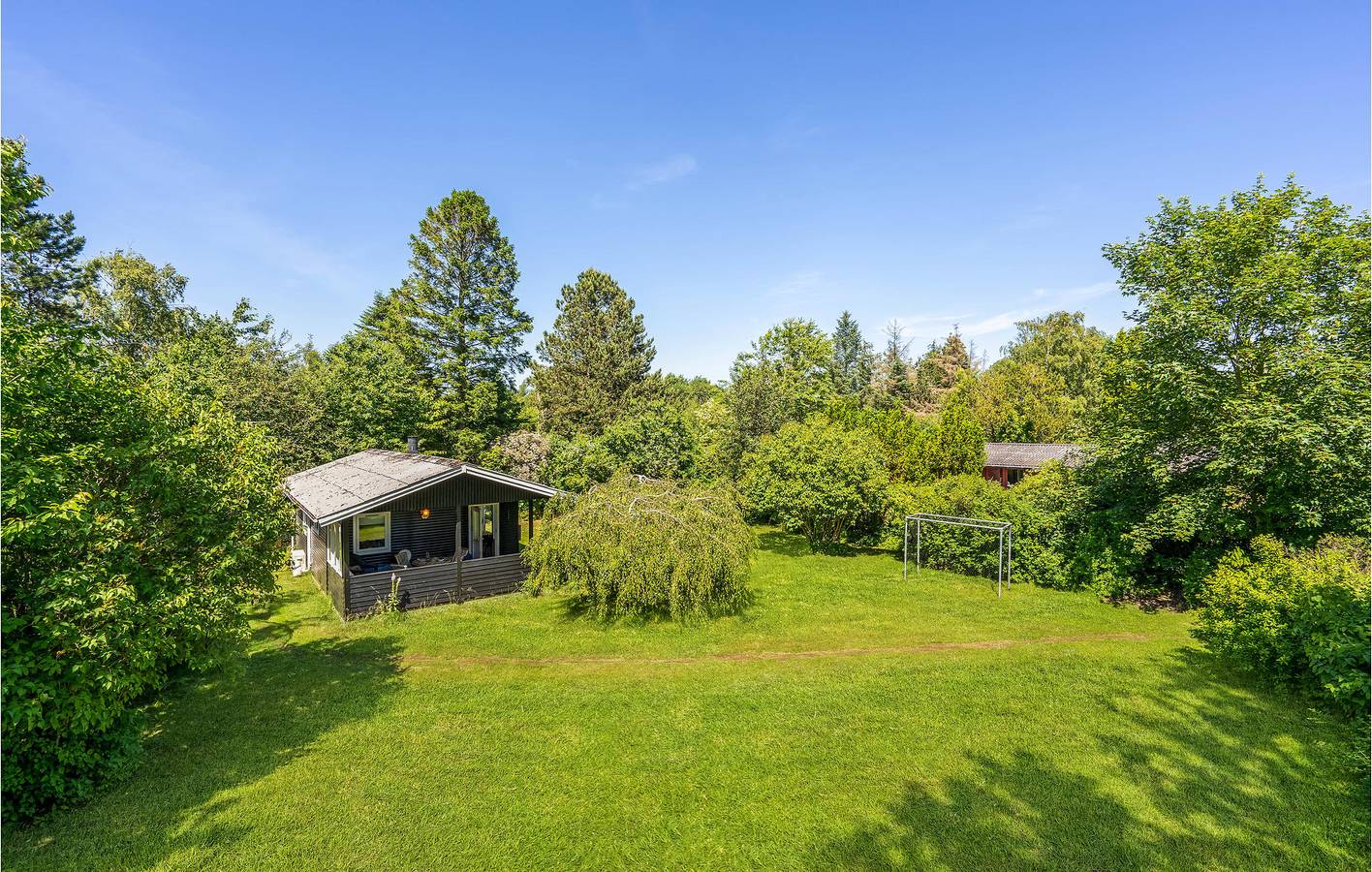 Ferienhaus für 3 Personen mit Terrasse in Kaldred, Kalundborg und Umgebung