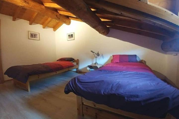 Ganze Wohnung, Grange Bernard 1 -  Large apartment in chalet with spectacular mountain views. in Valmeinier, Region Saint-Jean-de-Maurienne