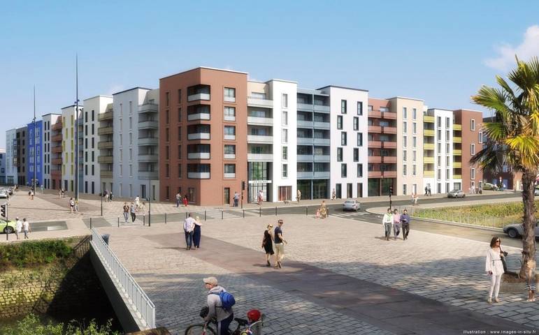 Location de vacances pour 3 personnes, avec balcon et vue ainsi que piscine et sauna à Cherbourg-en-Cotentin - 3
