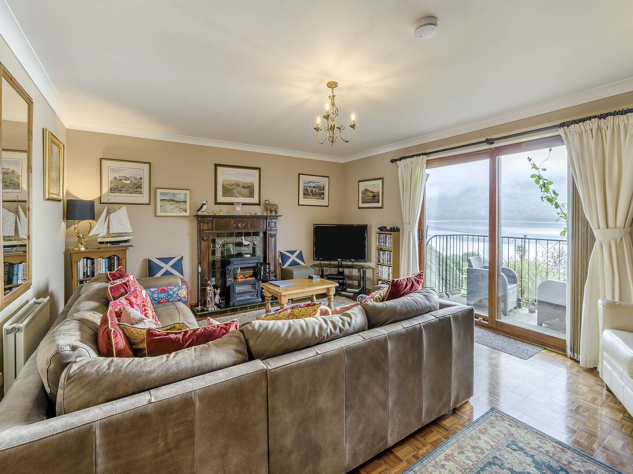 Lochside View in Loch Earn, Auchraw