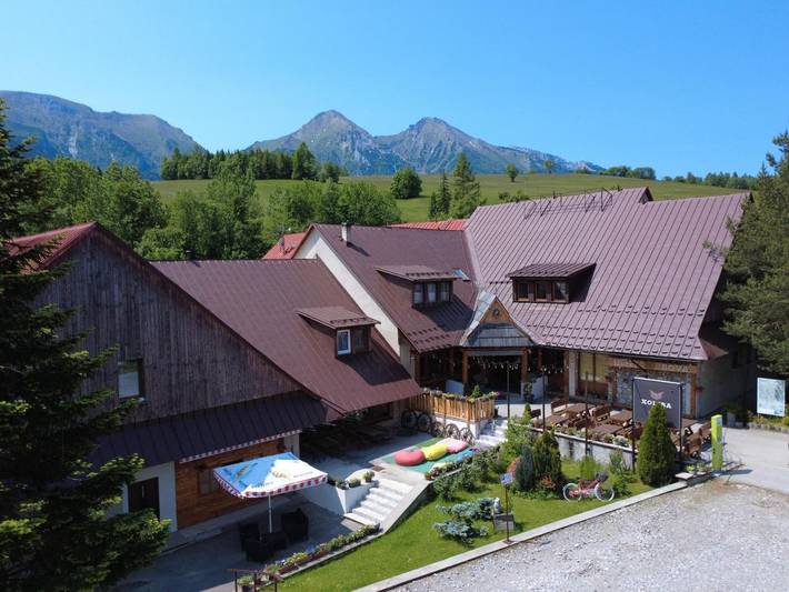 Dom gościnny dla 2 osób, z widok i ogród oraz sauna, zwierzęta dozwolone w Słowacja