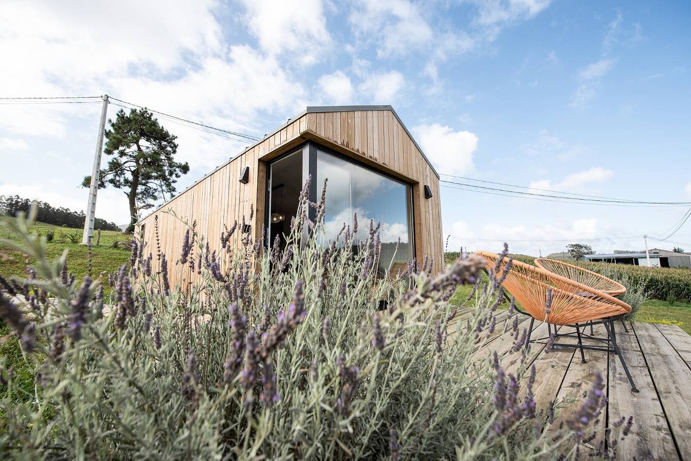 Ländliche Hütte mit Meerblick – ideal zum Abschalten inmitten der Natur in Vegadeo, Costa Verde (Spanien)