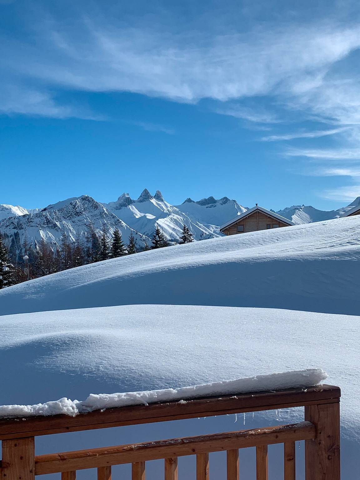 Chalet 'Germain Ski Lodge' mit Balkon und Wlan in La Toussuire, Fontcouverte-la-Toussuire