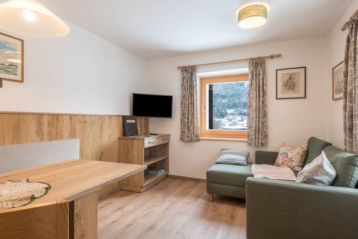 Vakantiewoning voor 3 personen, met Balkon en Tuin in Seis am Schlern