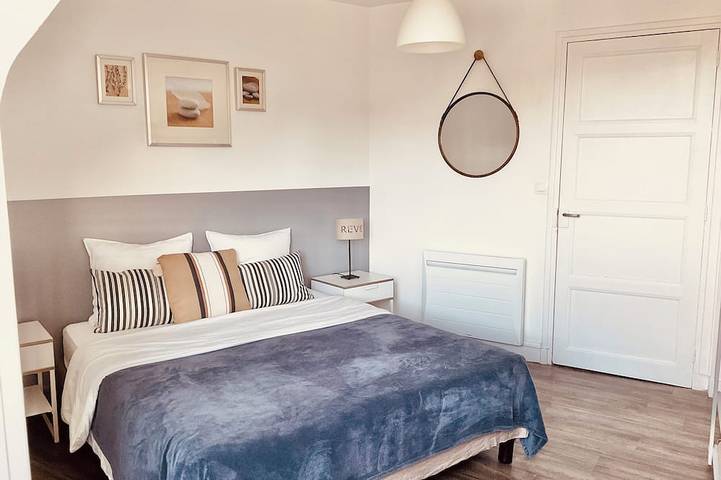 Ganze Wohnung, Charming apartment with sea view in Port-en-Bessin-Huppain, Bayeux und Umgebung