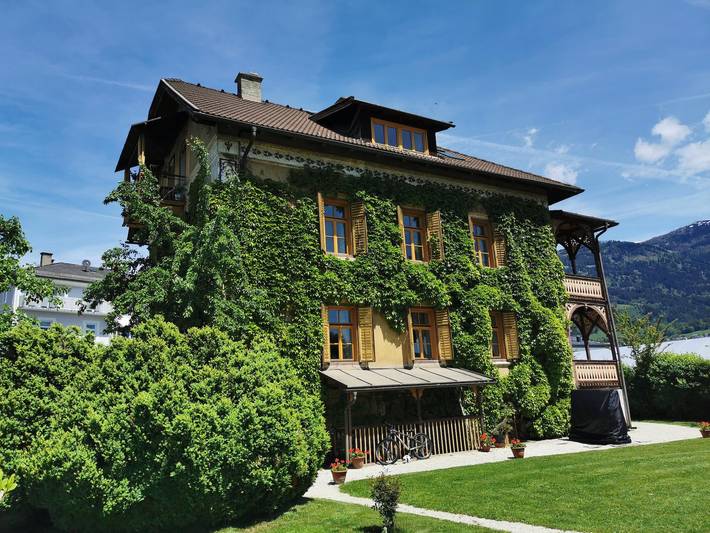 Pension für 4 Personen, mit Balkon und Garten sowie Seeblick am Millstätter See