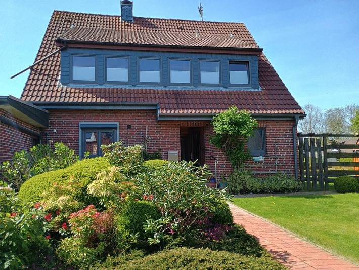 Ferienhaus für 6 Personen, mit Balkon und Terrasse sowie Garten in Horumersiel
