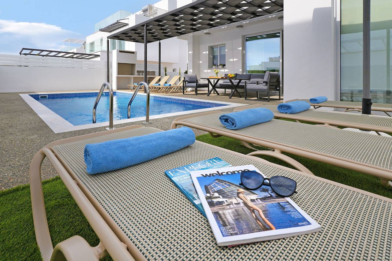 Villa für 8 Personen mit Pool in Ayia Napa, Südzypern