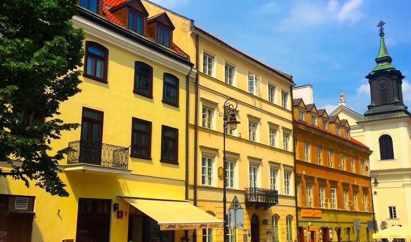 Ośrodek wypoczynkowy dla 4 osób, z Taras i Ogród oraz Widok w Mazowsze
