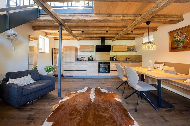 Ferienwohnung für 4 Personen, mit Balkon und Sauna