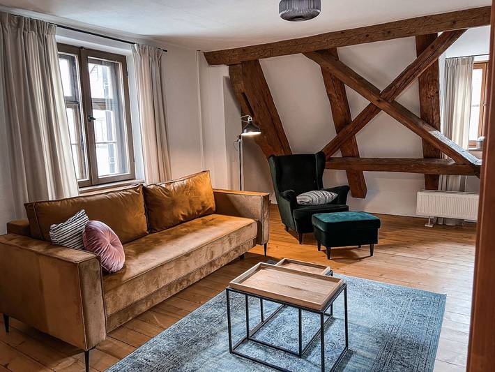 Ganze Ferienwohnung, Wohnen im Herzen der Altstadt - Wohnen im historischen Salzstadl in Landsberg am Lech, Romantische Straße