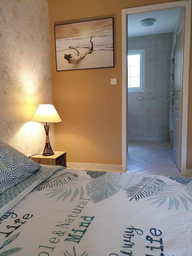 Location de vacances pour 6 personnes, avec piscine ainsi que vue et jardin à Les Montils - 3