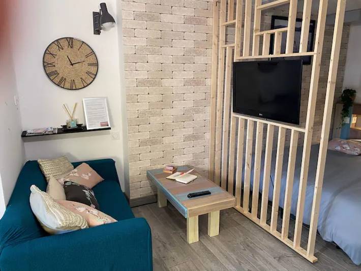 Studio für 4 Personen, mit Garten in der Normandie