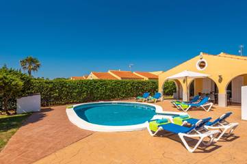 Villa in Cap d'Artrutx, Ciutadella für 6 