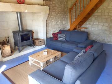 Gîte pour 6 personnes, avec terrasse et jardin, animaux acceptés à Benais