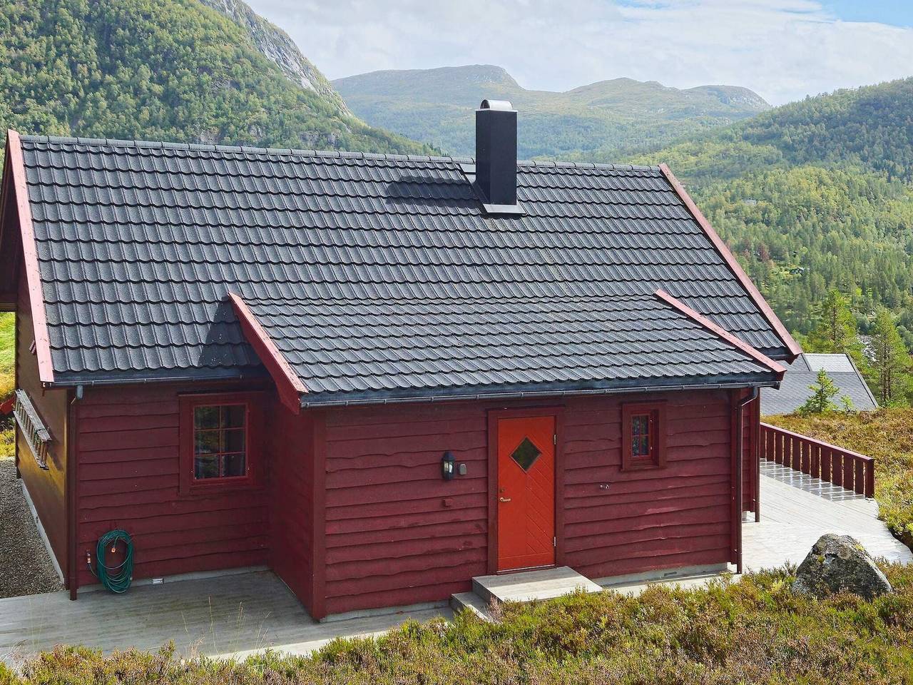 8 person ferie hjemme i Tjørhom in Sirdal 