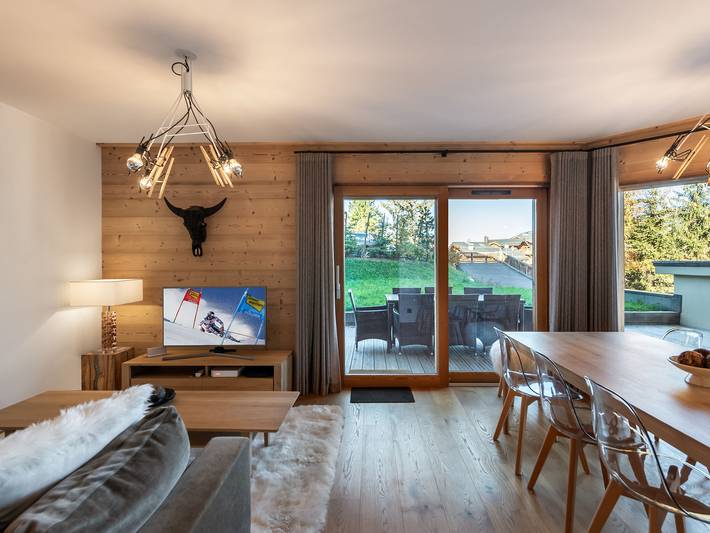 Appartement entier, Charmant T4 à Courchevel 1650, proche piste, parking et WiFi in Saint-Bon-Tarentaise, Courchevel