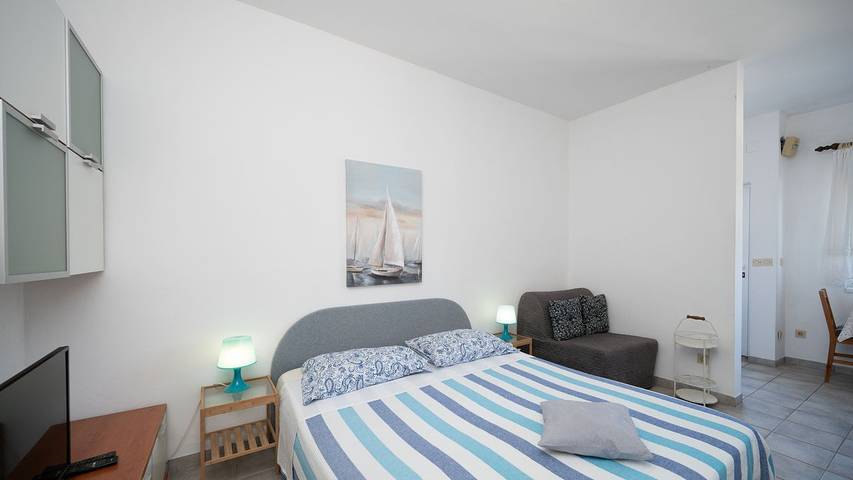 Studio für 2 Personen, mit Terrasse