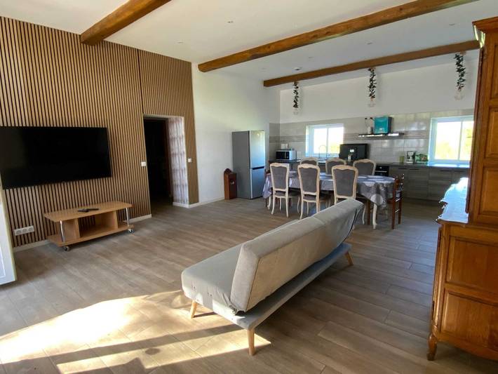 Maison de vacances pour 8 personnes, avec piscine ainsi que terrasse et jardin dans le Tarn-et-Garonne - 3