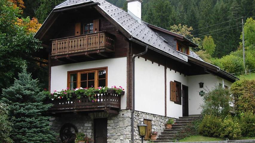 Ferienhaus für 7 Personen, mit Terrasse am Weissensee