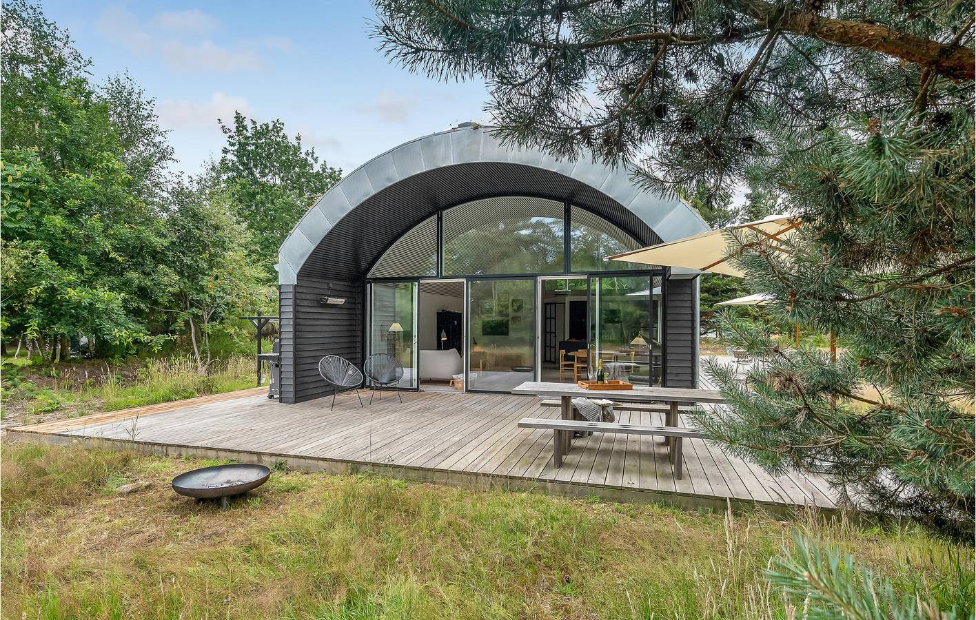 Feriehus for 6 personer med have in Vig Lyng, Vig