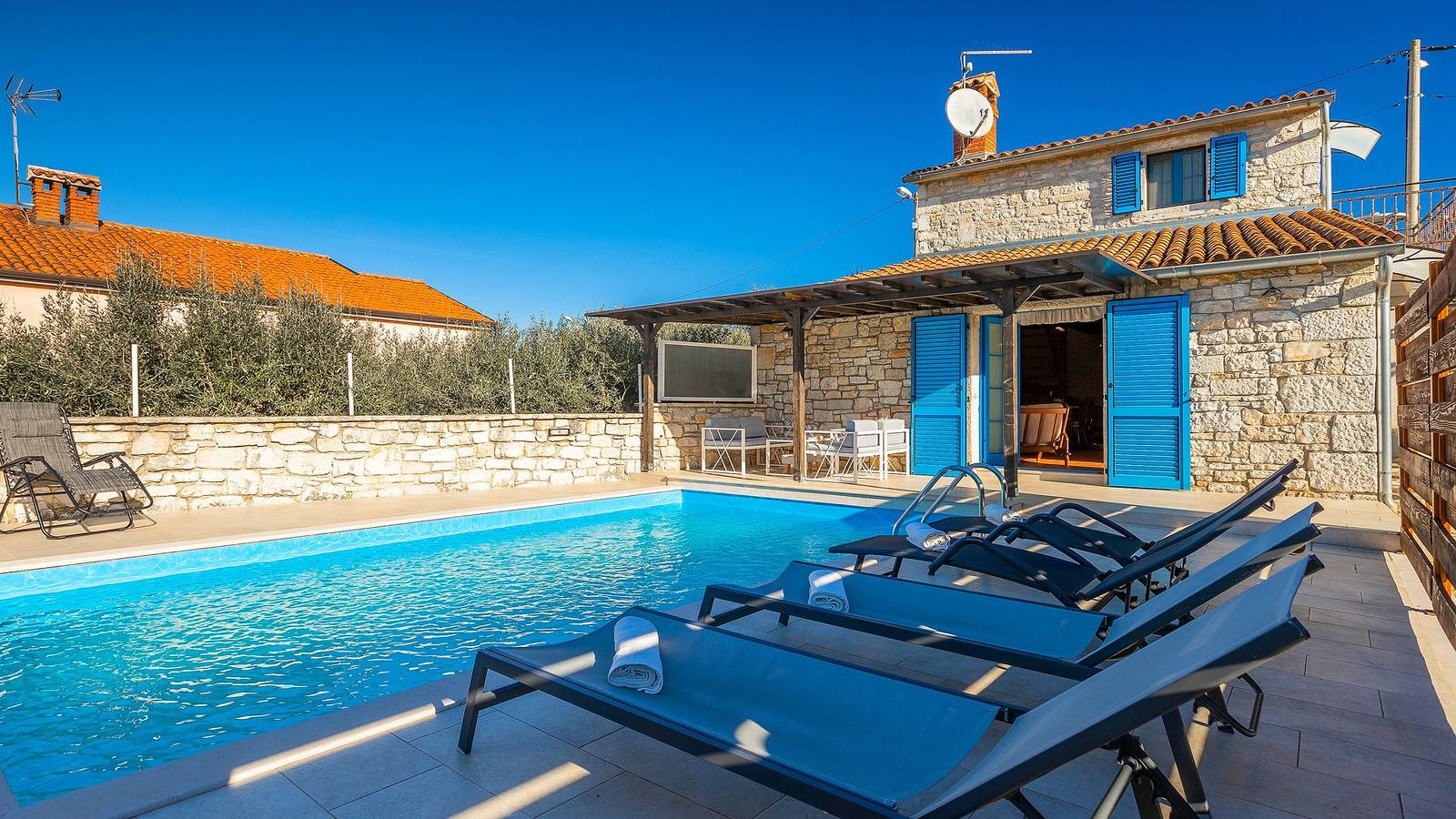 Villa casa Nadalina by Villas Guide in Anzici, Zentralistrien