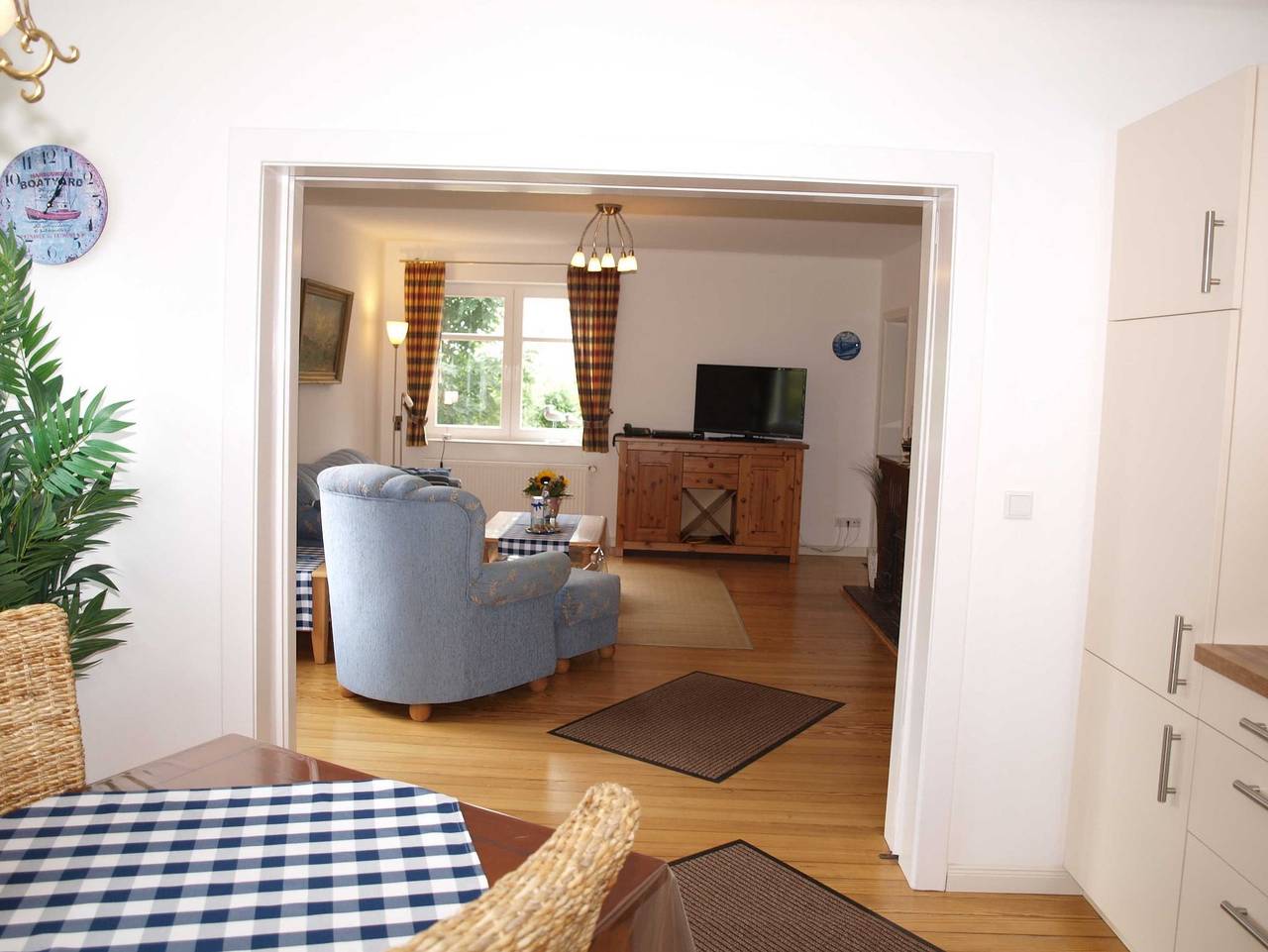 Ganze Ferienwohnung, Villa Elbdeich - Ferienwohnung Hauptdeck in Grünendeich, Altes Land Stade