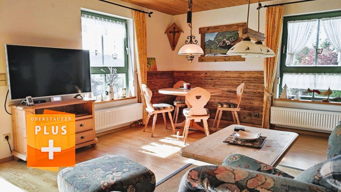 Ganze Wohnung, Ferienwohnung in Oberstaufen/Kalzhofen mit OberstaufenPLUS und Hunde erlaubt in Oberstaufen, Bayerisch Schwaben