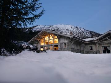 Gîte pour 4 personnes, avec sauna et balcon à Les Houches